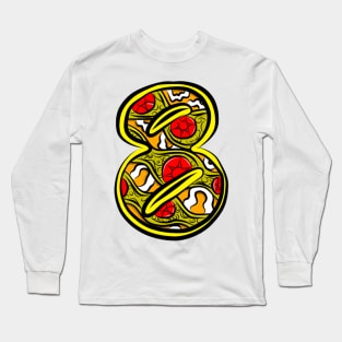 Number 8 Long Sleeve T-Shirt